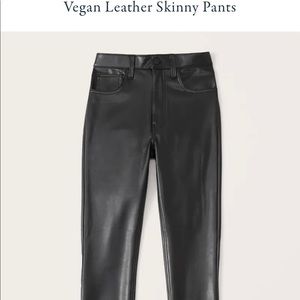 Abercrombie & Fitch Leather Pants